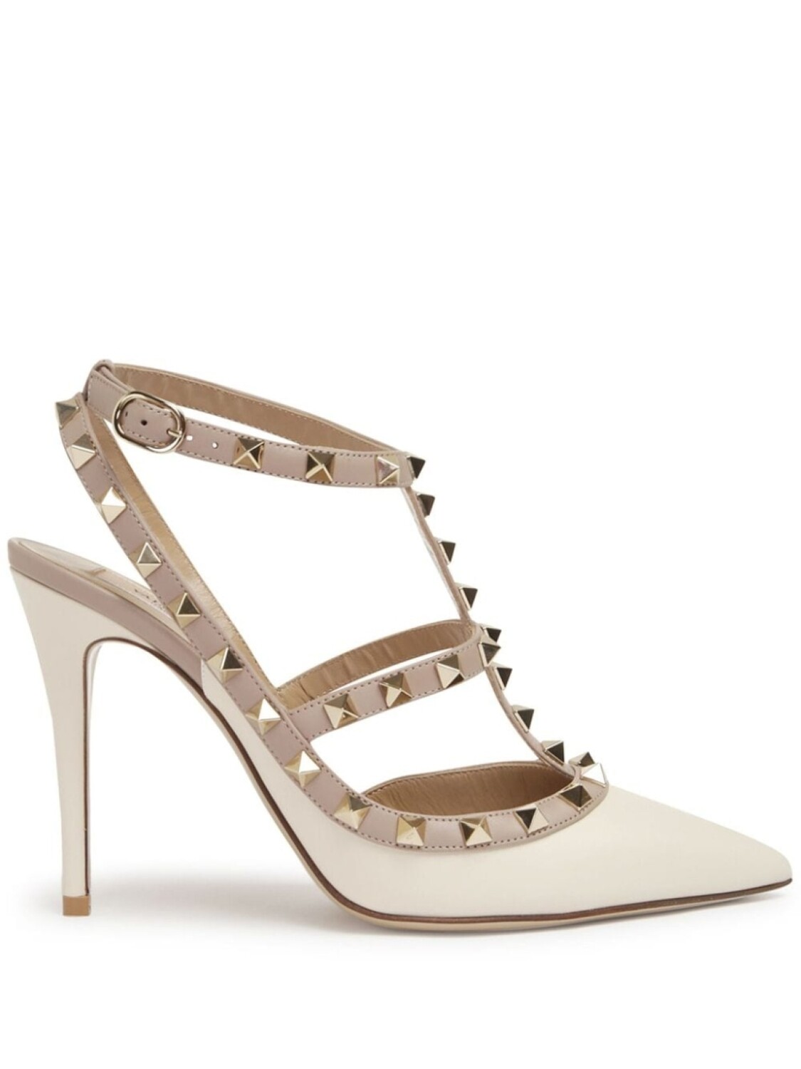 

Valentino Garavani 100-мм туфли Rockstud, белый