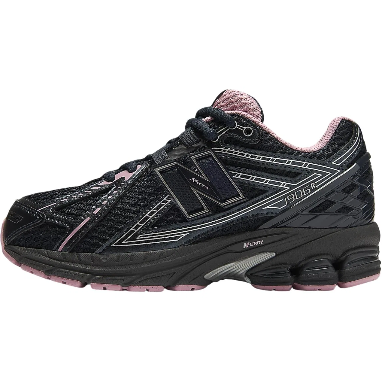 Кроссовки для бега New Balance 1906 черные детские
