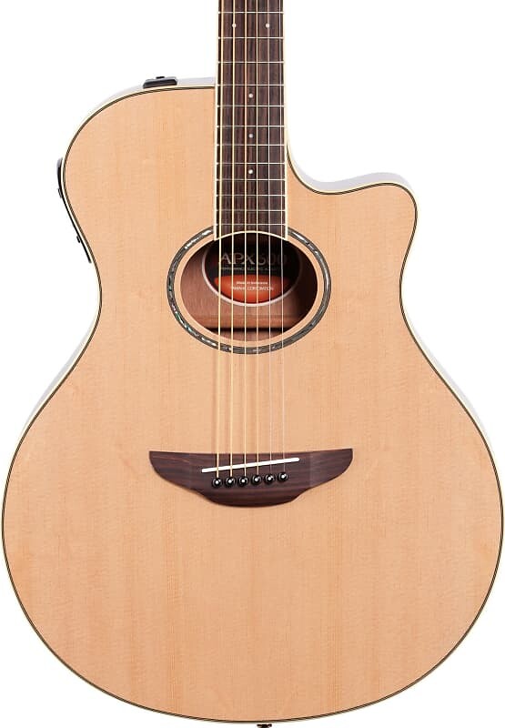 

Акустическая гитара Yamaha APX600 Thinline Acoustic-Electric Guitar, Natural