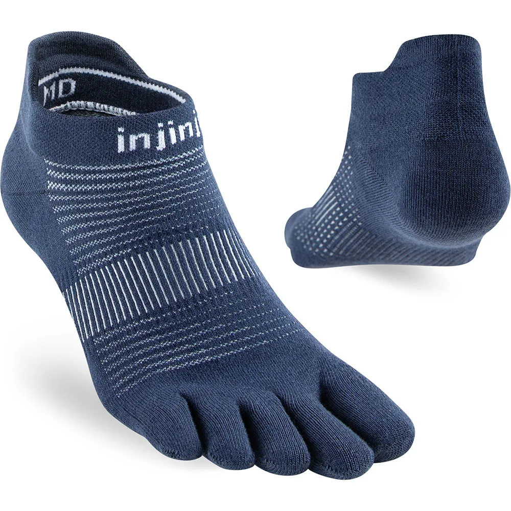 

Носки Injinji Run Original Weight No-Show, синий