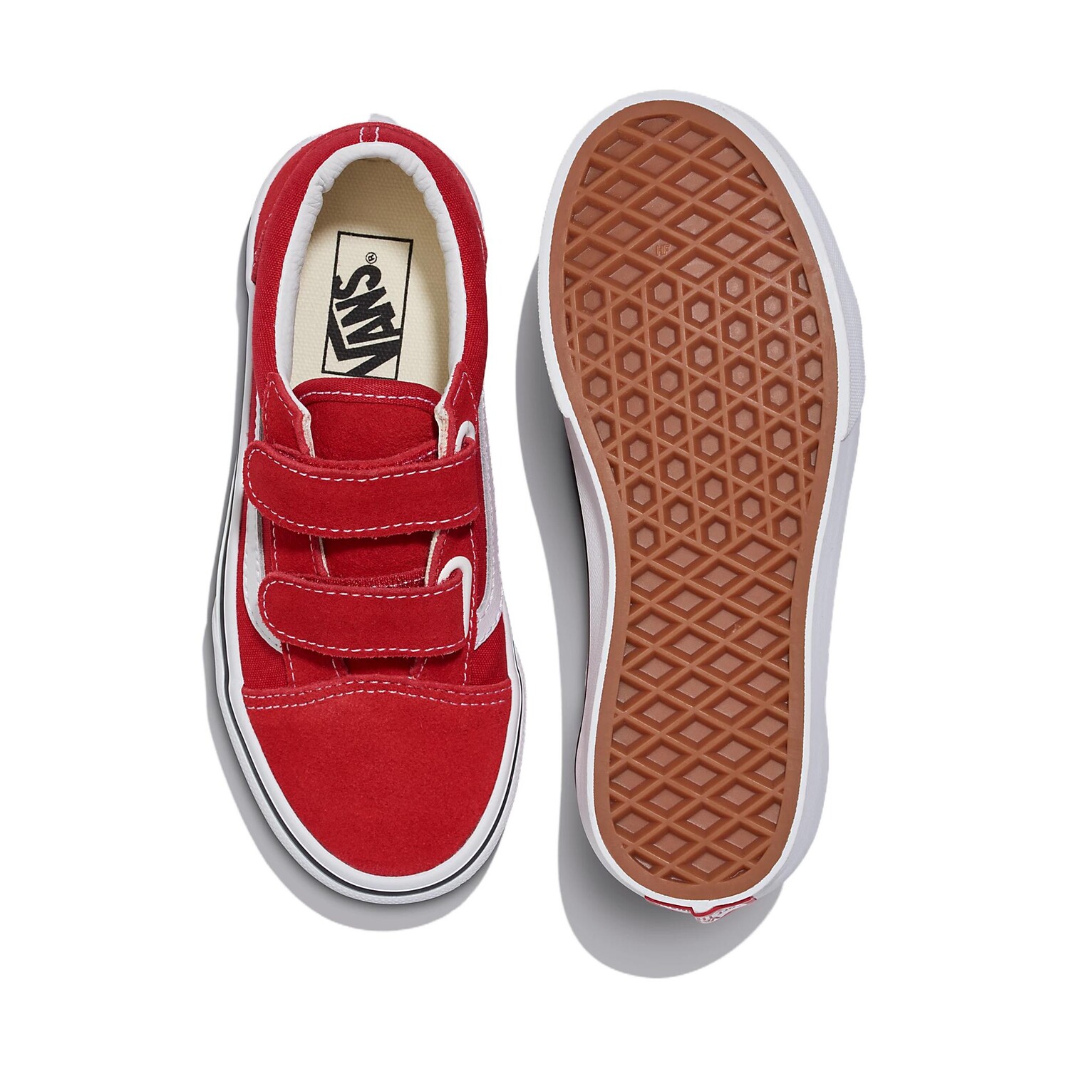 Обувь из парусины Old Skool Kids для детей Vans, красный — фото 4