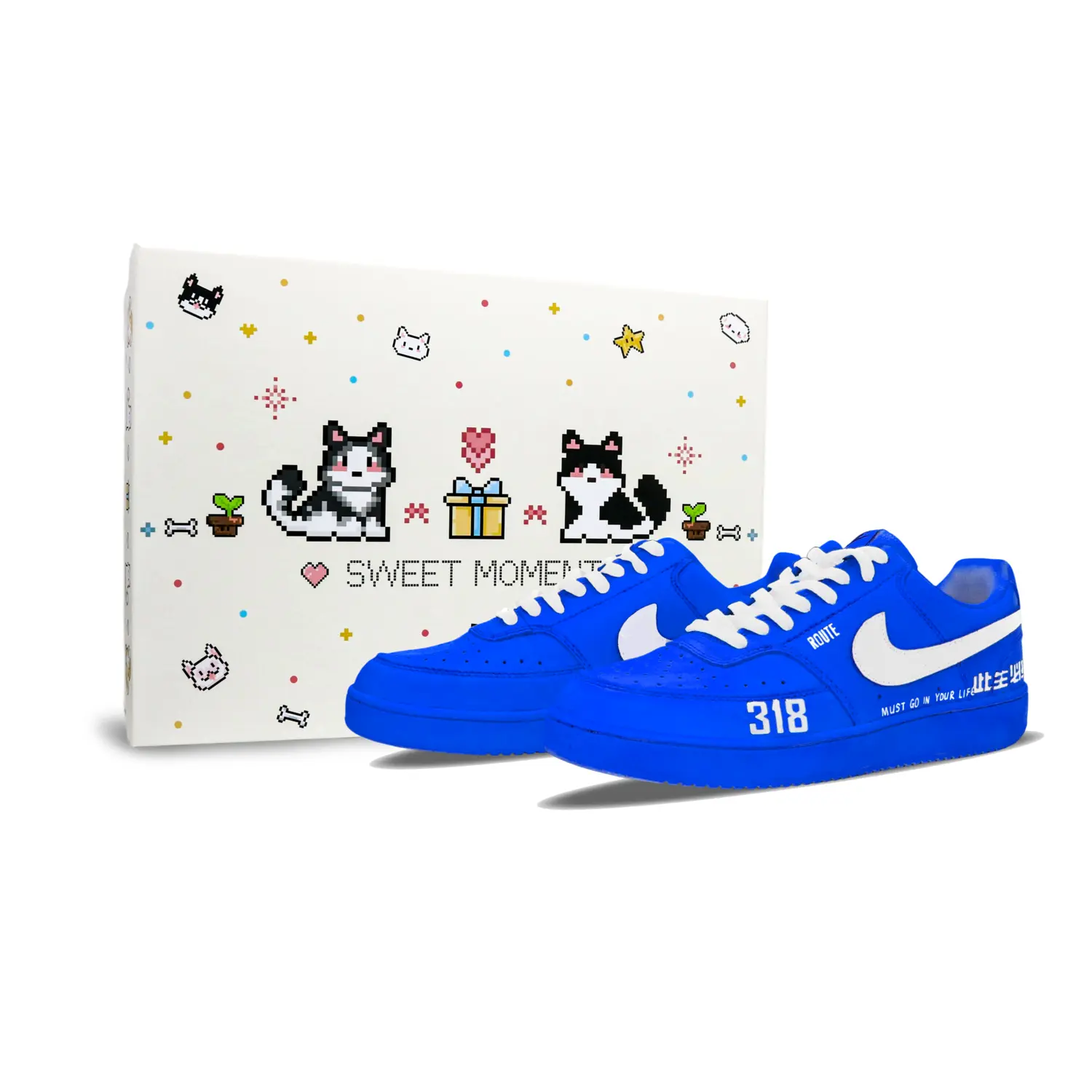 

Nike Кроссовки для скейтбординга Court Vision 1, низкие, мужские, синие/белые