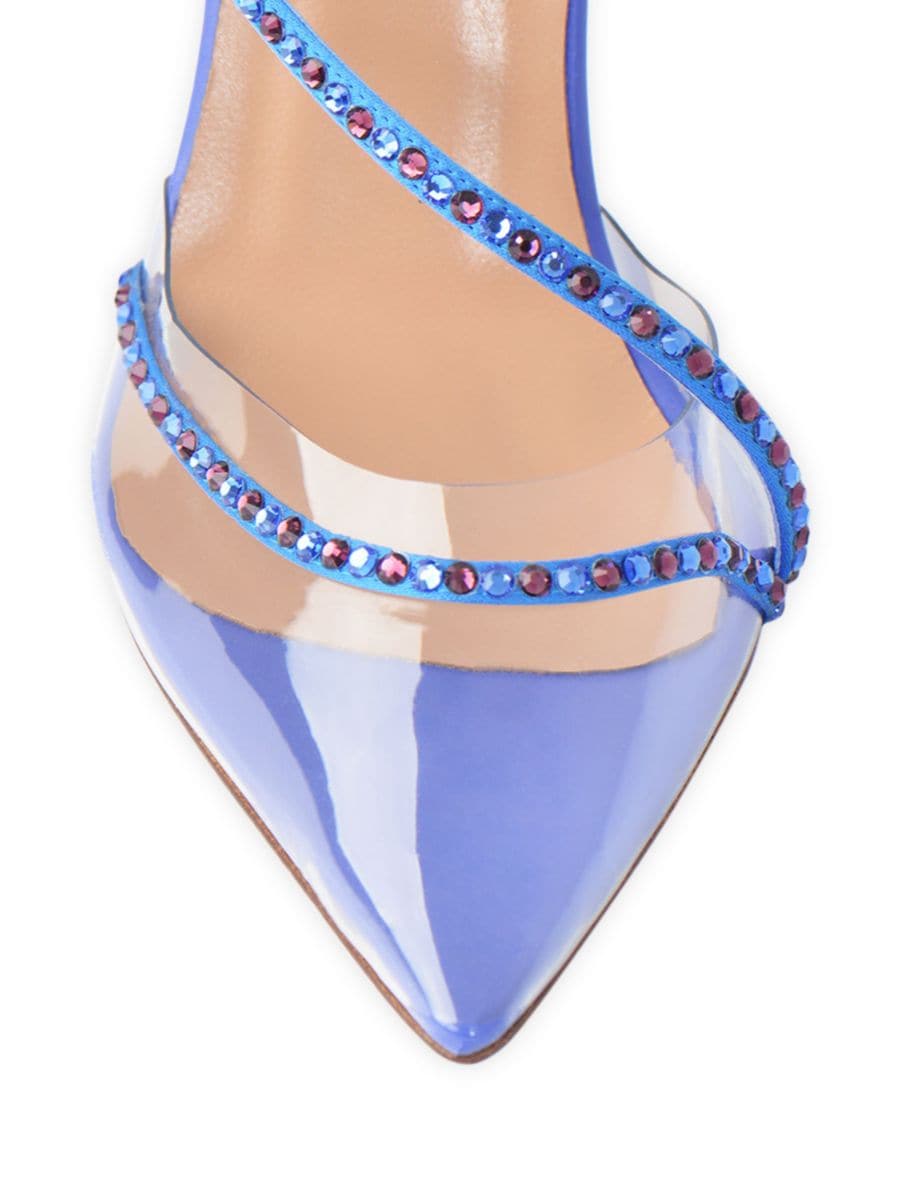 Туфли-лодочки Dassy Sunset с обхватом щиколотки Andrea Wazen, цвет Cobalt Blue — фото 4
