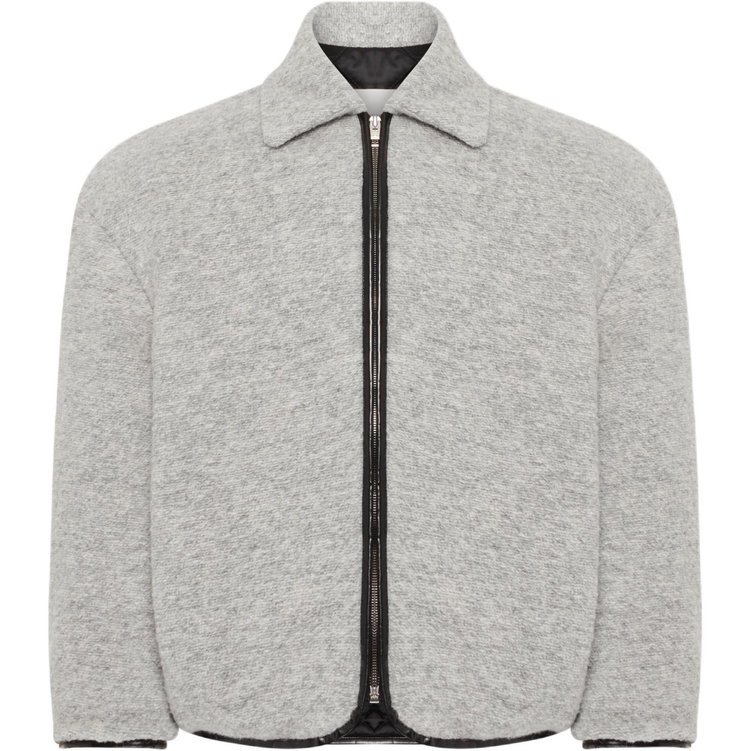 

JW Anderson Флисовая куртка на молнии, Gray