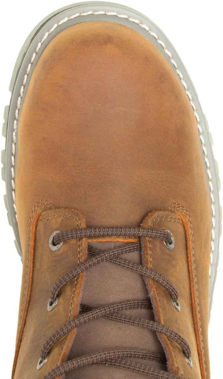 

Мужские водонепроницаемые рабочие ботинки Wolverine Floorhand Lx, коричневый