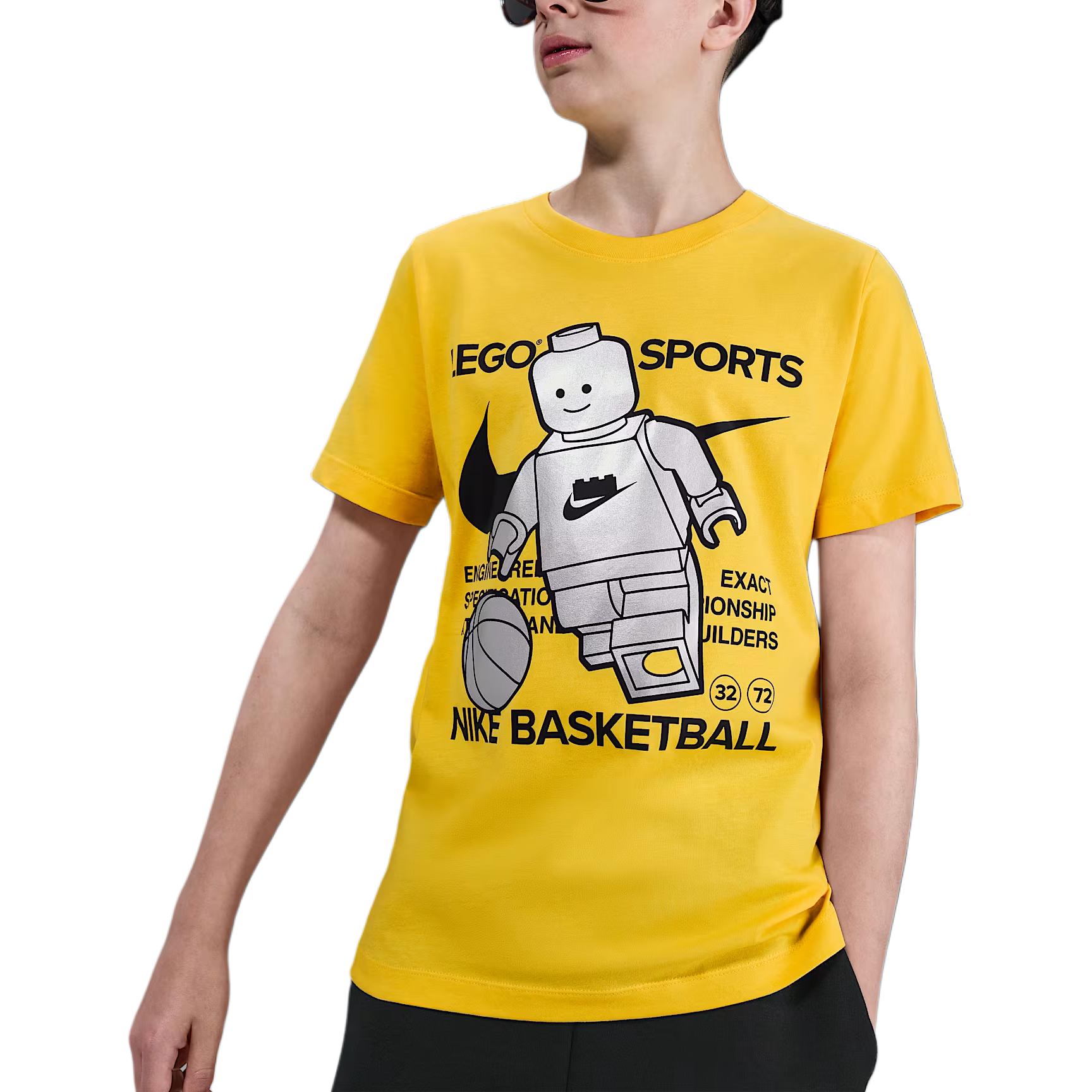 

Футболка для младших школьников Nike, желтый