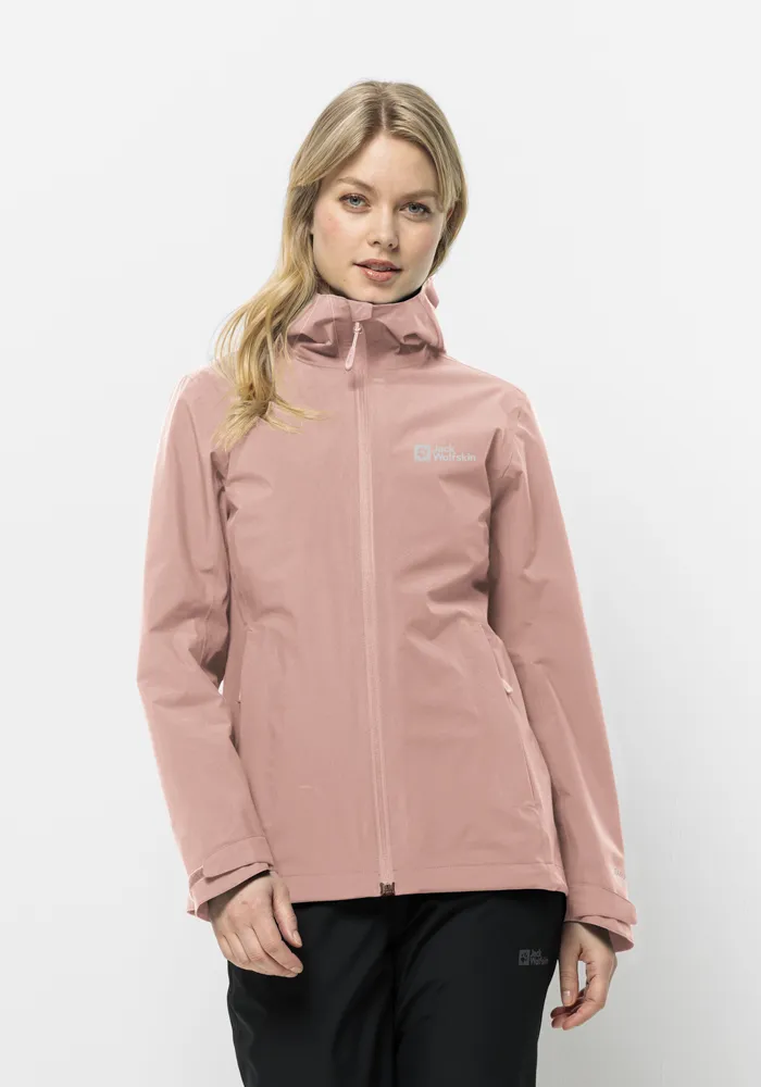 

Функциональная куртка Jack Wolfskin "ROBURY 2L JKT W", с капюшоном, цвет Rose-Dawn