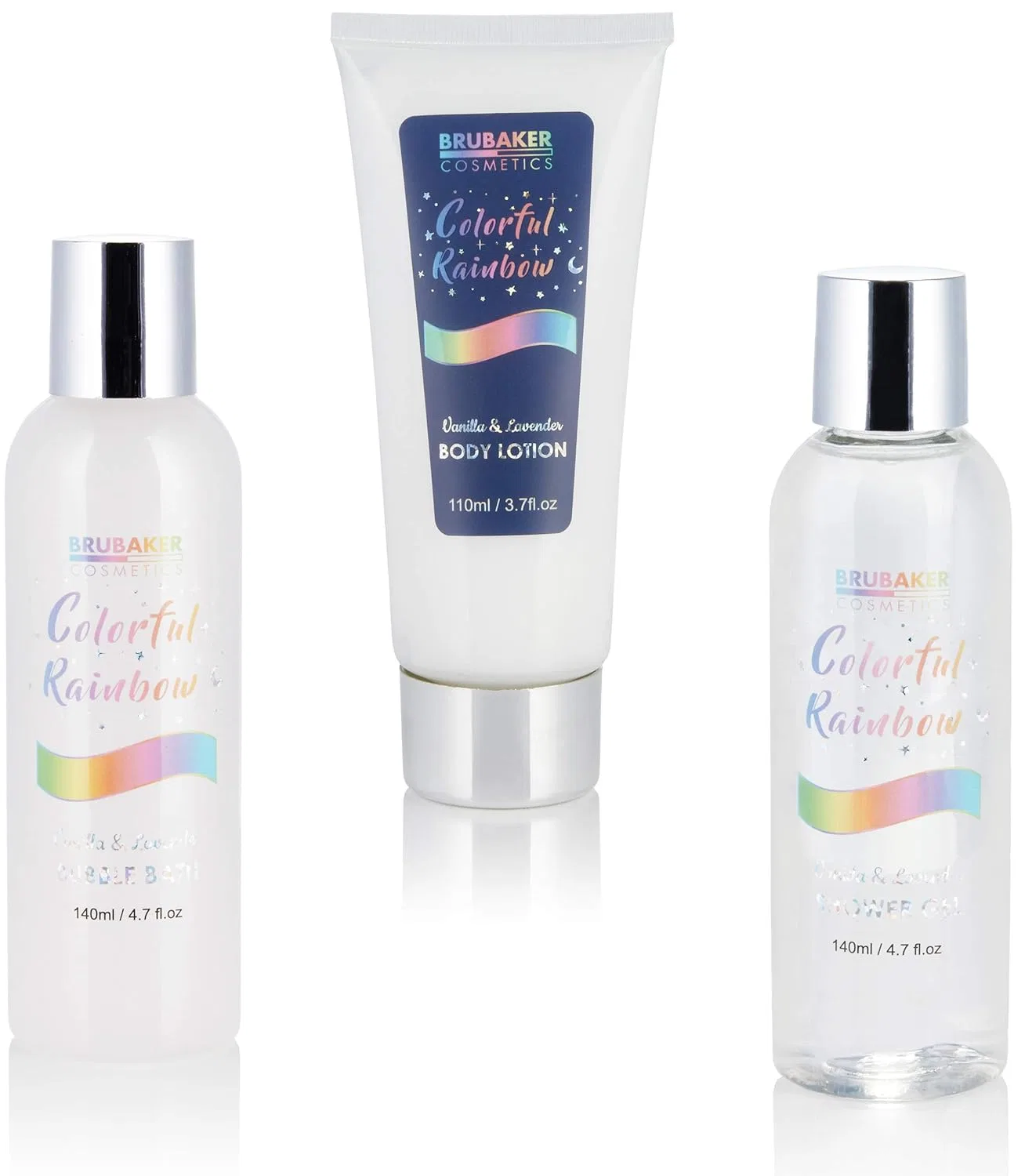 Набор для ухода за телом BRUBAKER Cosmetics «Unicorn Beauty Care» с ароматом ванили и лаванды Brubaker, 5-Piece Beauty Set In Xxl Coffee Mug — фото 4