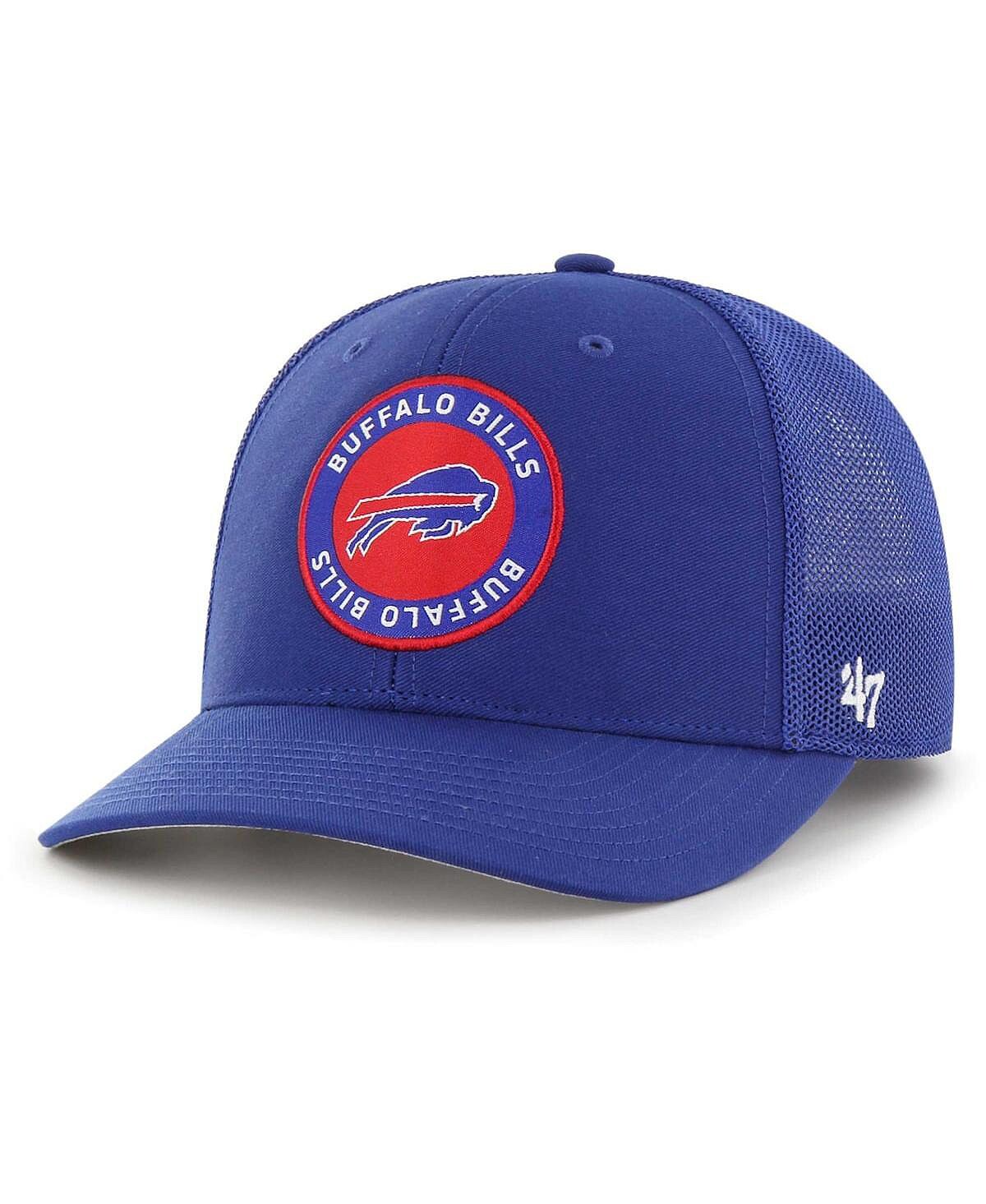 

Мужская шляпа Royal Buffalo Bills представляет гибкую шляпу '47 Brand