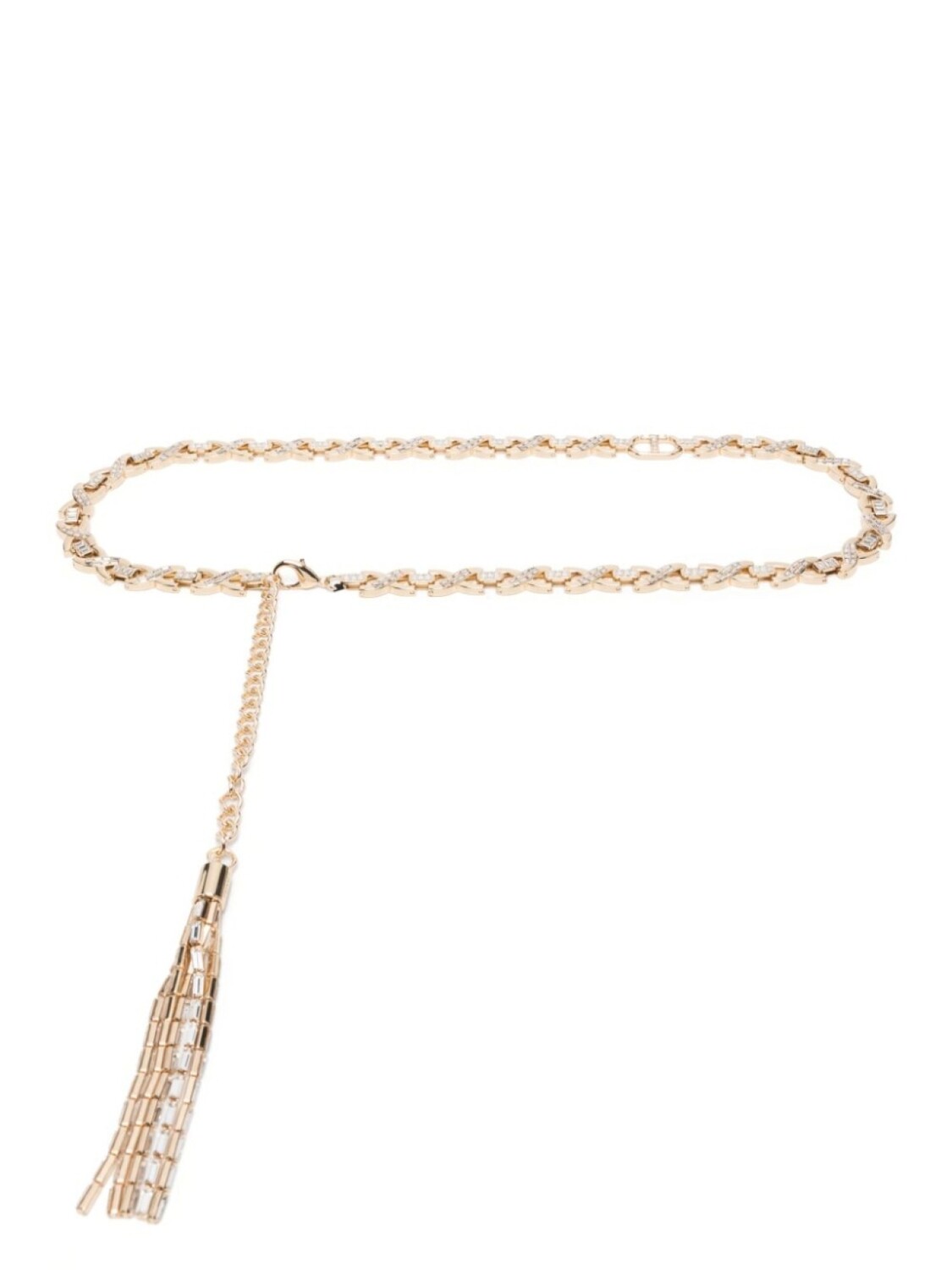 

Пояс, украшенный кристаллами TWINSET, золотой