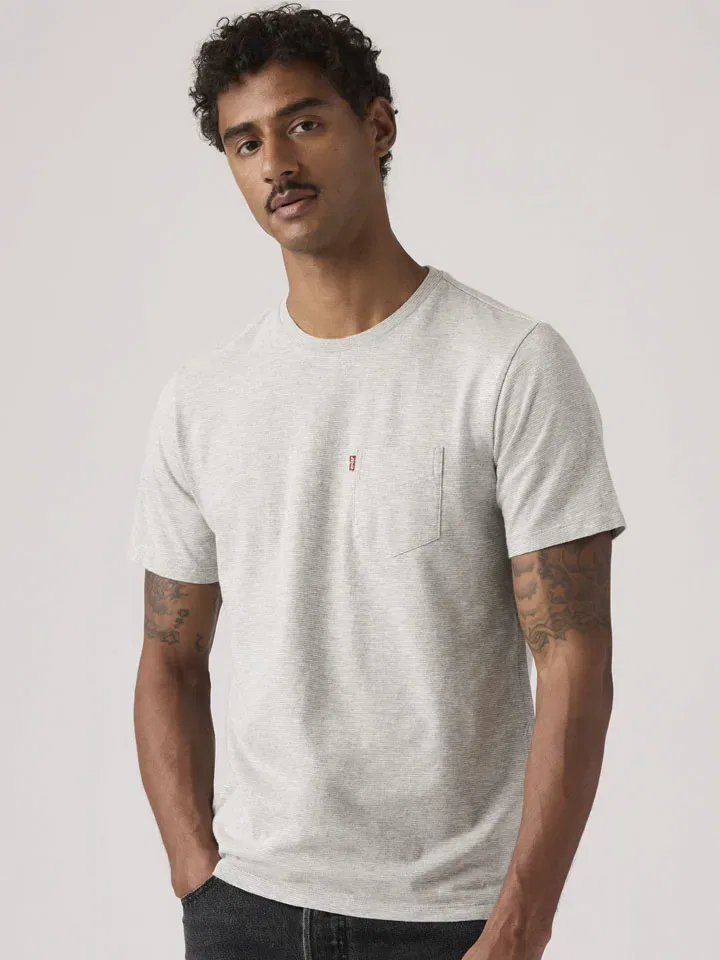 Рубашка больших размеров, серая Levi'S — фото 3