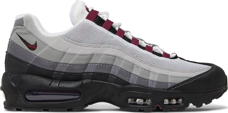 Кроссовки Nike Air Max 95 'Dark Beetroot', серый - фото