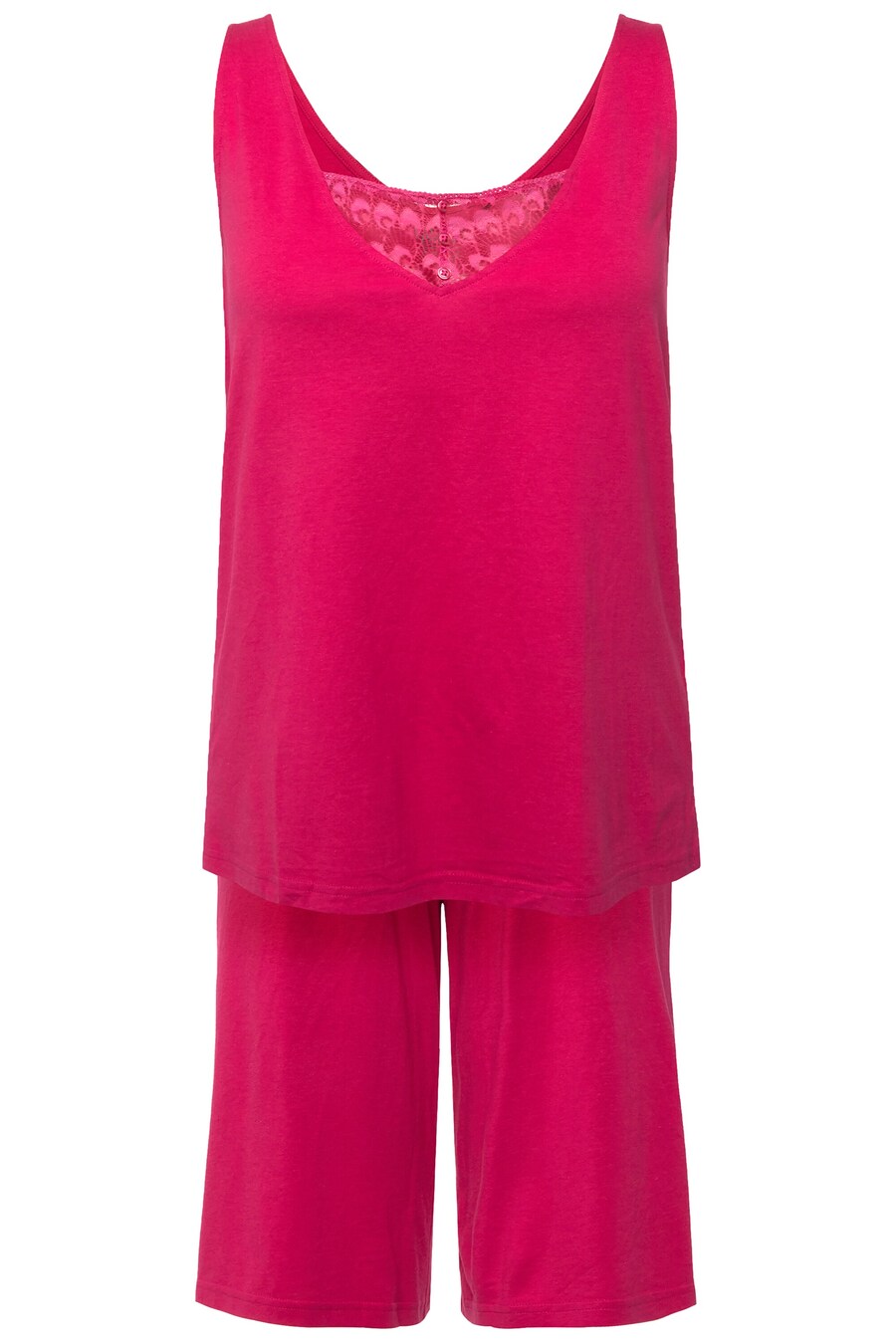 

Пижама Ulla Popken Short Pajama Set, розовый