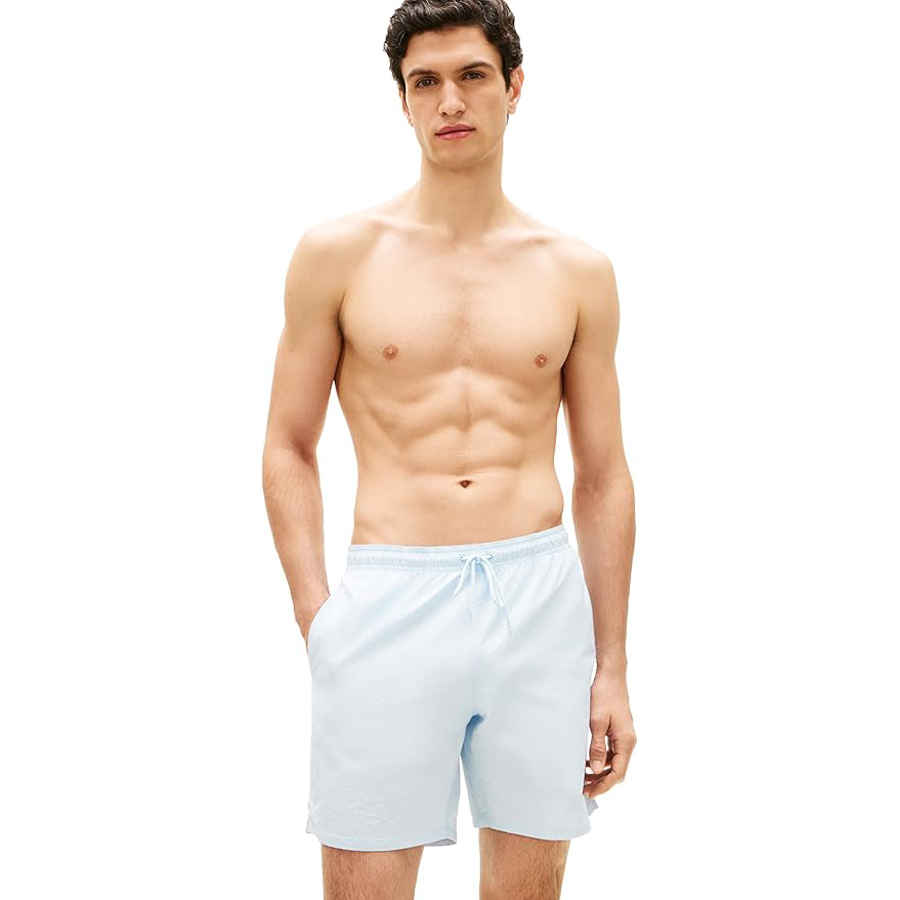 Плавательные шорты Tommy Hilfiger 7" with Drawstring Quick Dry, светло-голубой