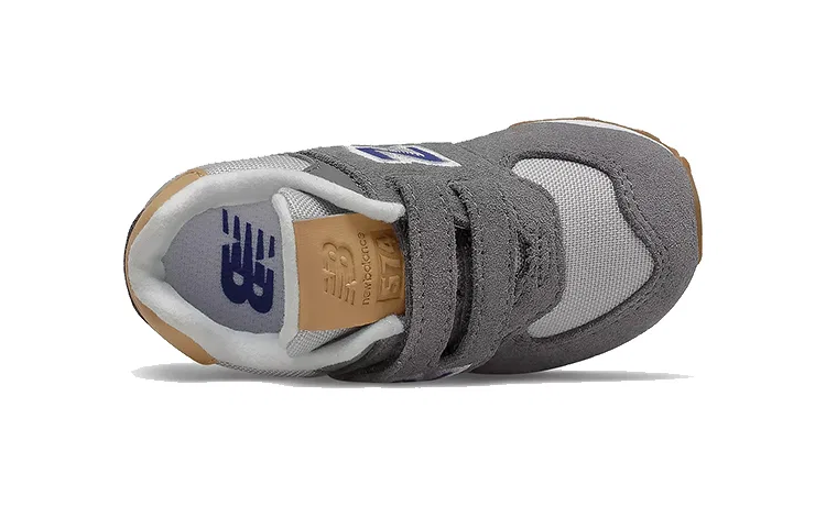 Детские кроссовки для мальчиков с низким верхом New Balance NB 574, Castle Gray — фото 4