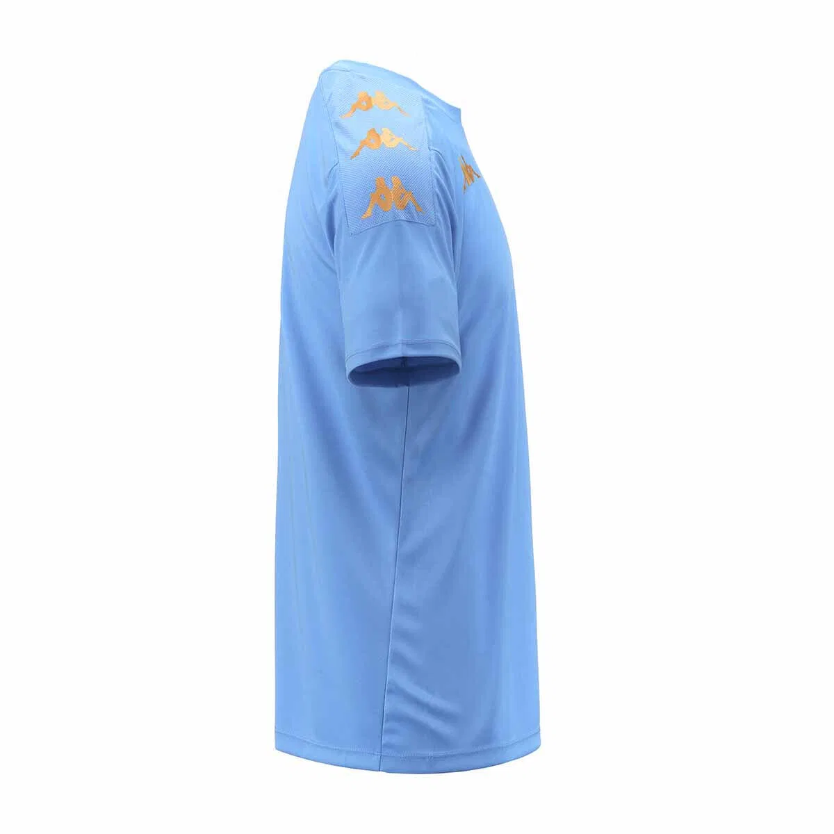 Детская футболка спортивная с коротким рукавом Kappa Gianto, Blau Kornblumenblau — фото 2