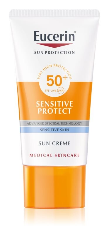 

Защитный крем для лица SPF 50+ Eucerin Sun Sensitive Protect