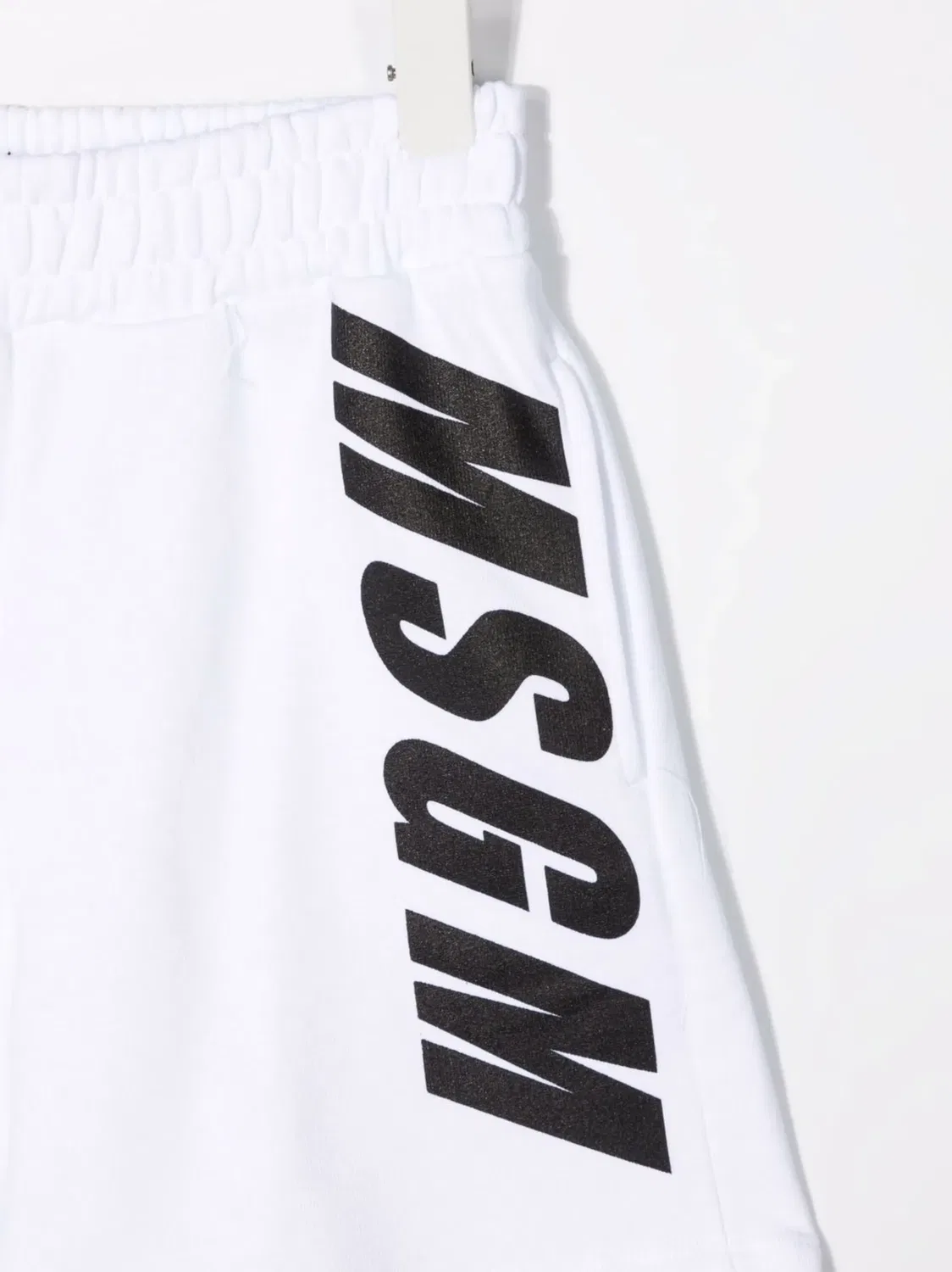 Шорты Бермуда с Логотипом MSGM, белый — фото 3