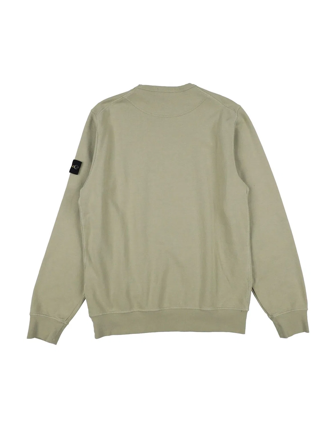 Детский свитшот для мальчиков из французского терри Stone Island Junior, светло-зеленый — фото 2