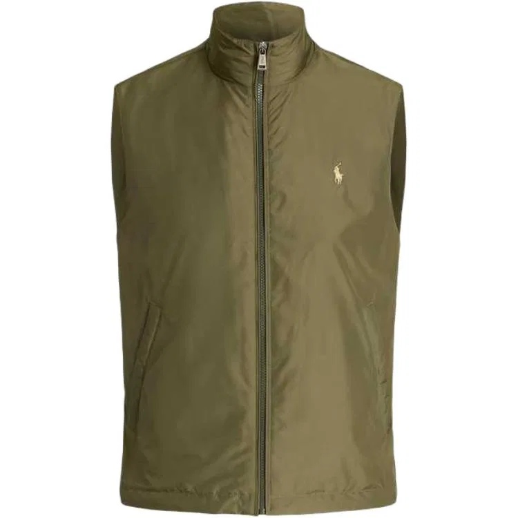 Мужской жилет с вышивкой Polo Pony Polo Ralph Lauren, Sage Green