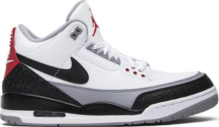 

Кроссовки Air Jordan 3 Retro NRG Tinker, белый, Белый;серый, Кроссовки Air Jordan 3 Retro NRG Tinker, белый