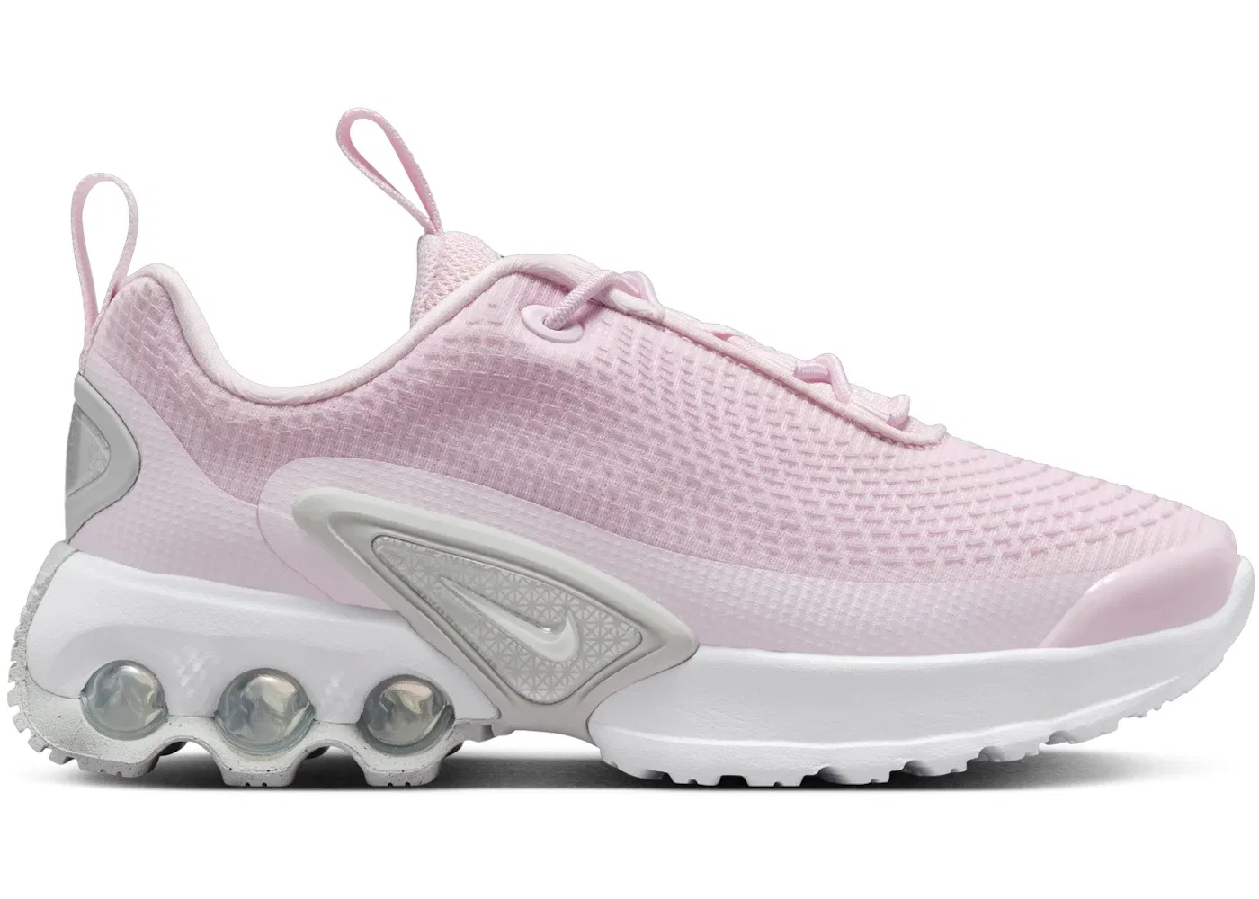 Детские кроссовки Lifestyle Nike Air Max Dn, Pink Foam/Pale Pink/White/Metallic Silver