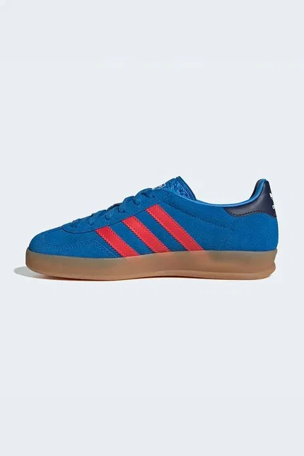 Кроссовки Gazelle Indoor Adidas Originals, синий — фото 4