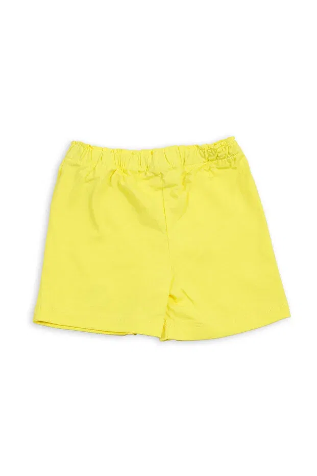 Детские шорты для девочек хлопковые Zumi Baby Kids, Yellow — фото 3