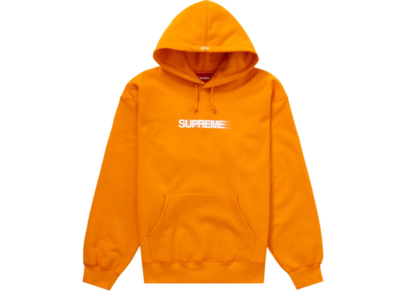 Мужская худи с принтом Sweatshirt (SS23) Supreme, Orange