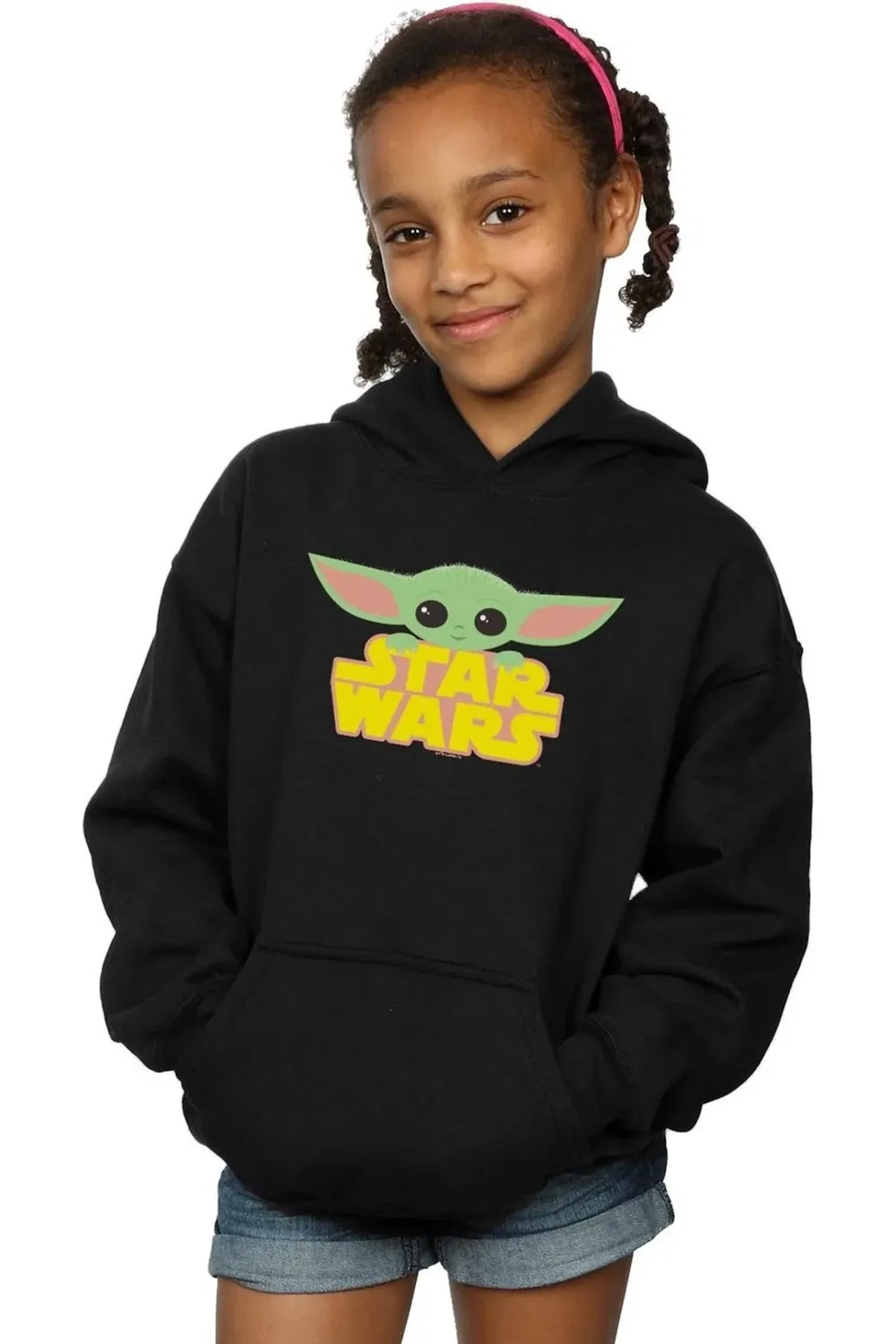 Худи с принтом The Child and Logo Star Wars, Black