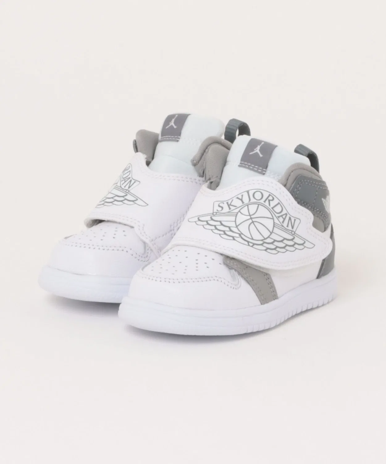 Детские кроссовки с липучками Sky Jordan 1 TD JORDAN BRAND, Black
