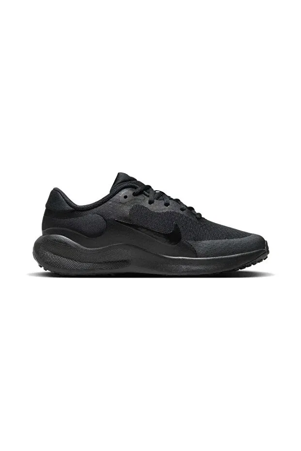 Детские кроссовки для девочек текстильные Nike Revolution 7 gs, Black/Anthracite
