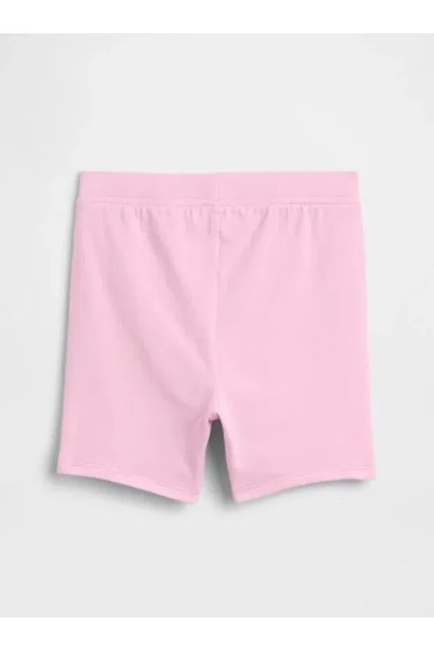 Детские шорты-байкеры для девочек стрейч-хлопковые Gap Kids, Pink — фото 2