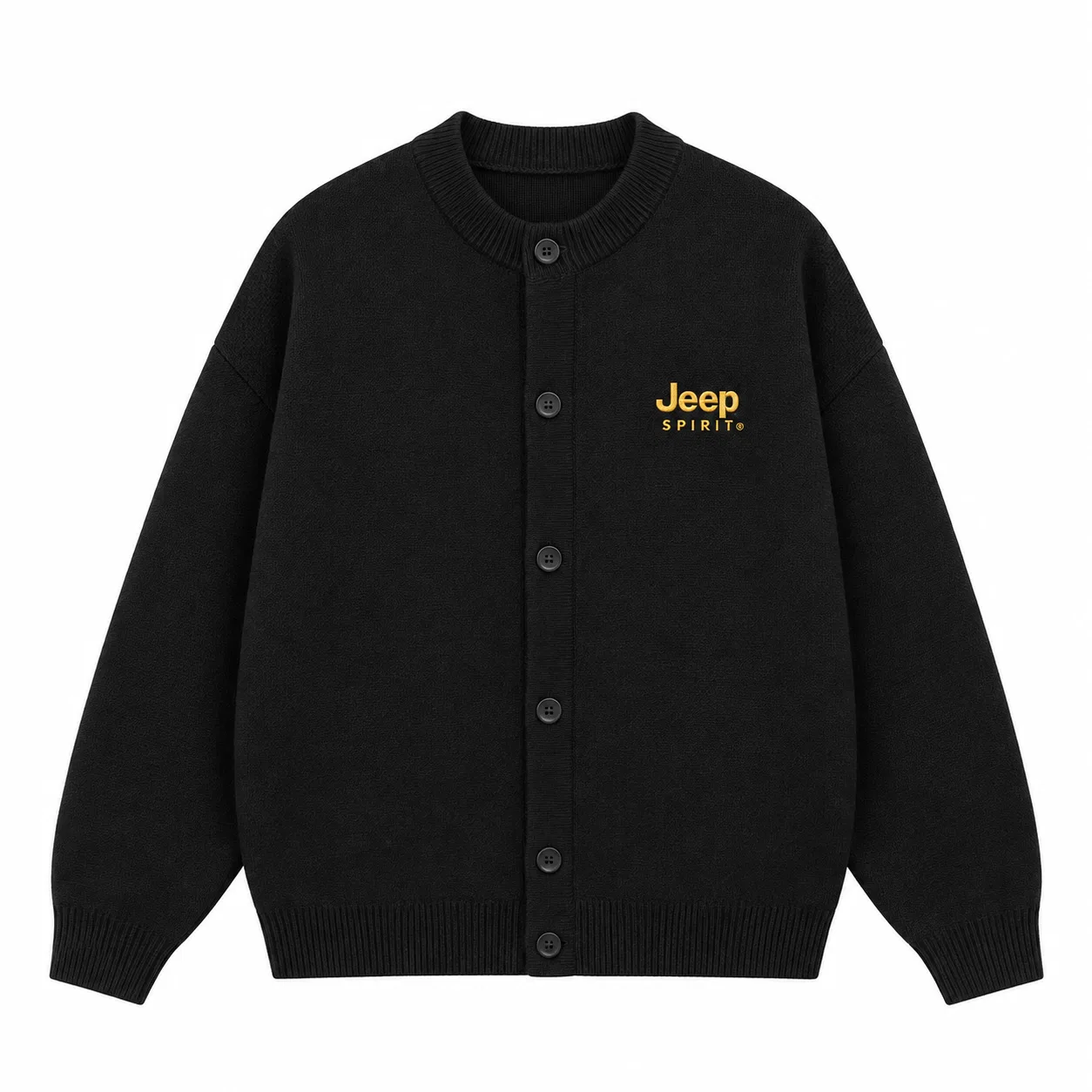 Детский свитер оверсайз JEEP SPIRIT, Black