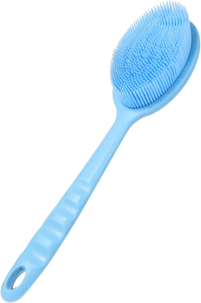 Щетка для тела силиконовая POPETPOP, 2 шт, Blue — фото 3