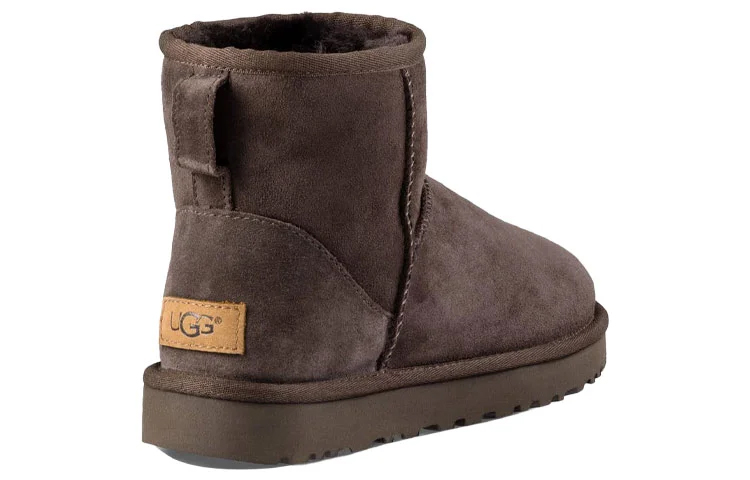 Угги Classic Mini II Boot UGG, шоколадный — фото 4