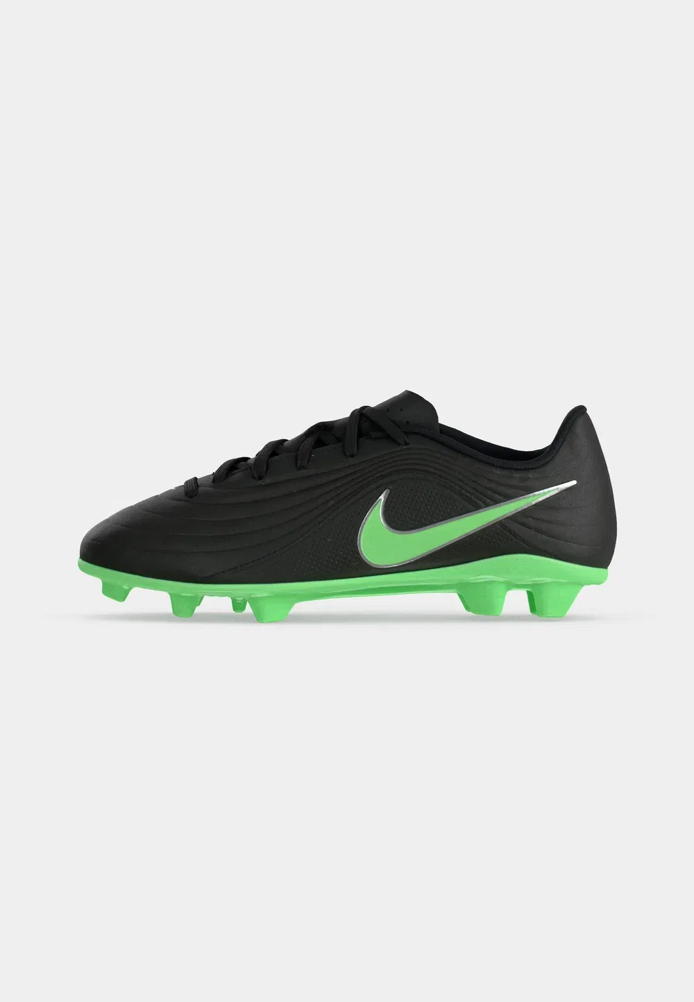 Футбольные бутсы Jr Tiempo Maestro Club FG/MG унисекс для искусственных газонов Nike Performance, Black/Illusion Green — фото 2