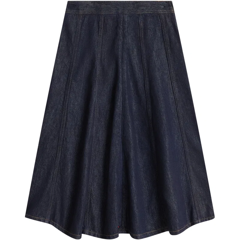Юбка джинсовая A-силуэта Tommy Hilfiger, Denim Blue — фото 3