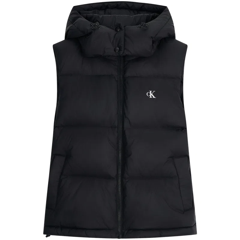 Женский пуховый жилет Moderate Calvin Klein, Space Black
