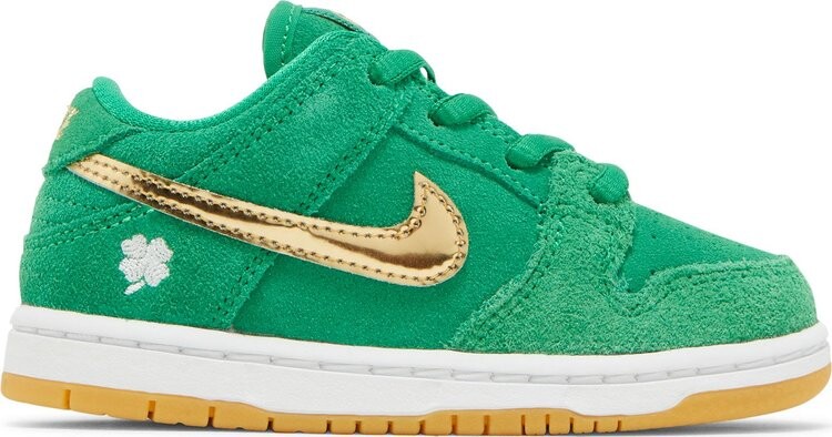 

Кроссовки Nike Dunk Low SB TD 'St. Patrick’s Day', зеленый