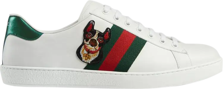 

Кроссовки Gucci Ace Year of the Dog, белый