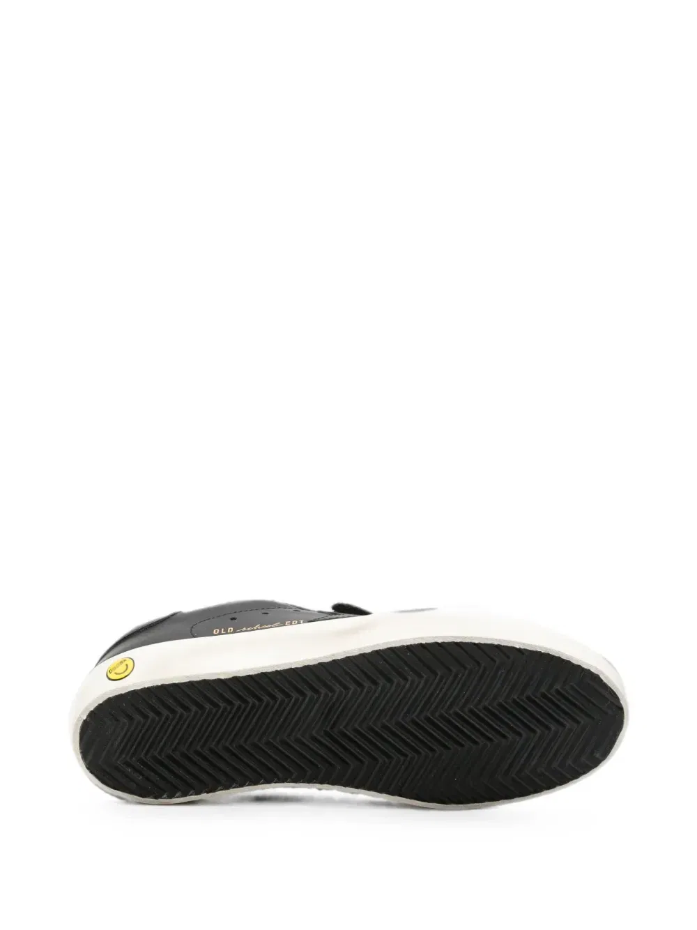 Кеды Old School с нашивкой Golden Goose Kids, черный — фото 4