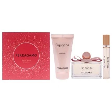 Набор парфюмерный подарочный Salvatore Ferragamo Signorina, 3 предмета