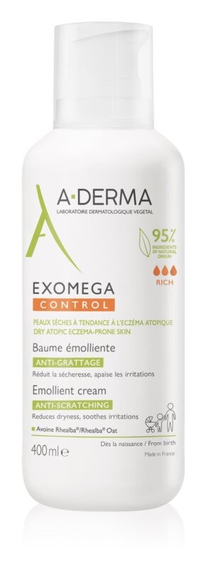 

Бальзам для чувствительной и сухой кожи A-Derma Exomega Control