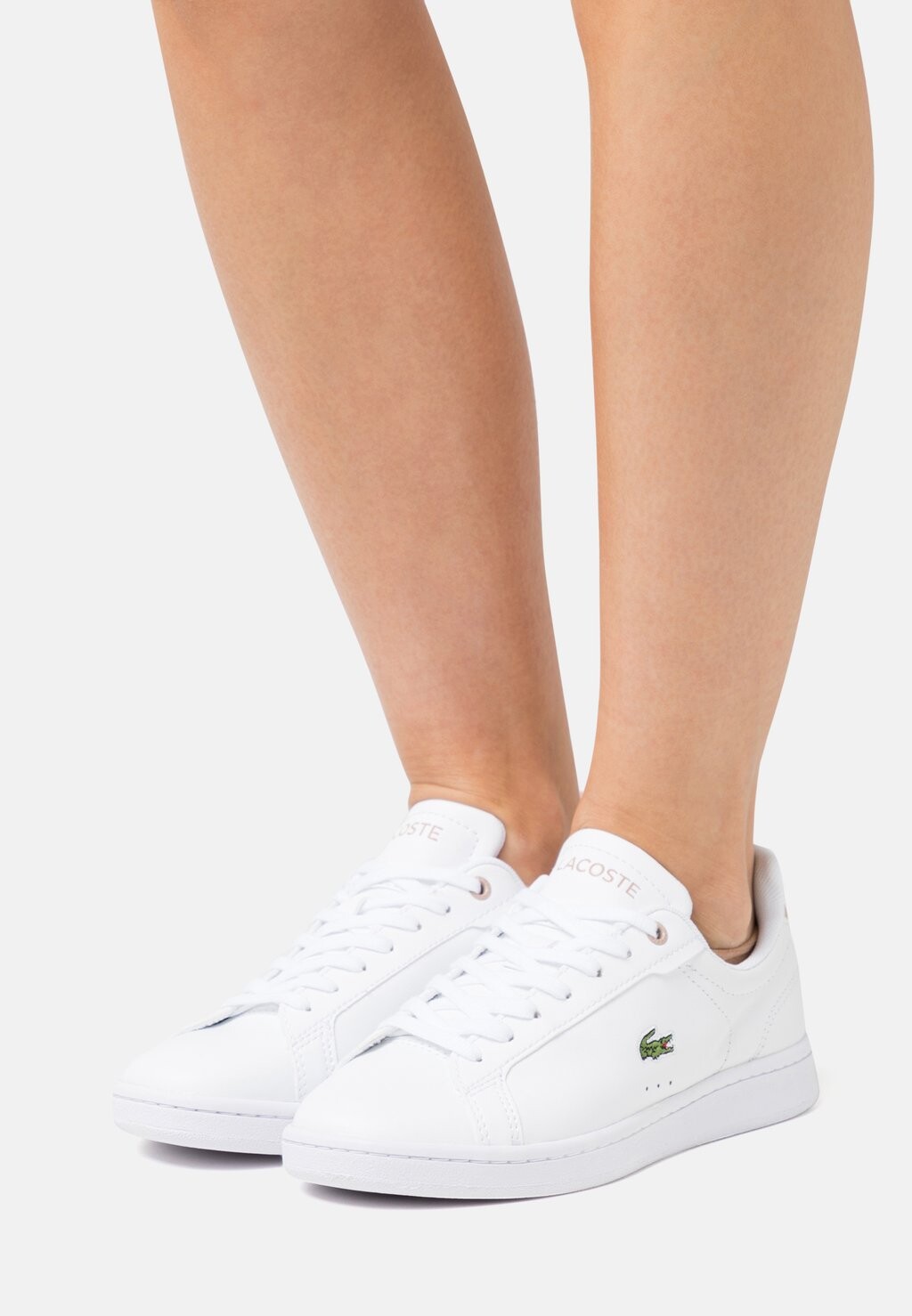 

Кроссовки Lacoste Carnaby Pro, белый / светло-розовый