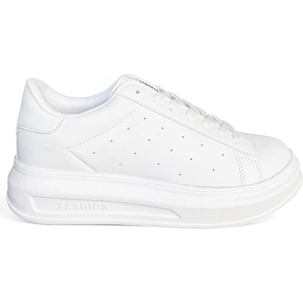 Детские спортивные кроссовки на шнуровке с плоской подошвой 156NAV Navi Shoes — фото 4