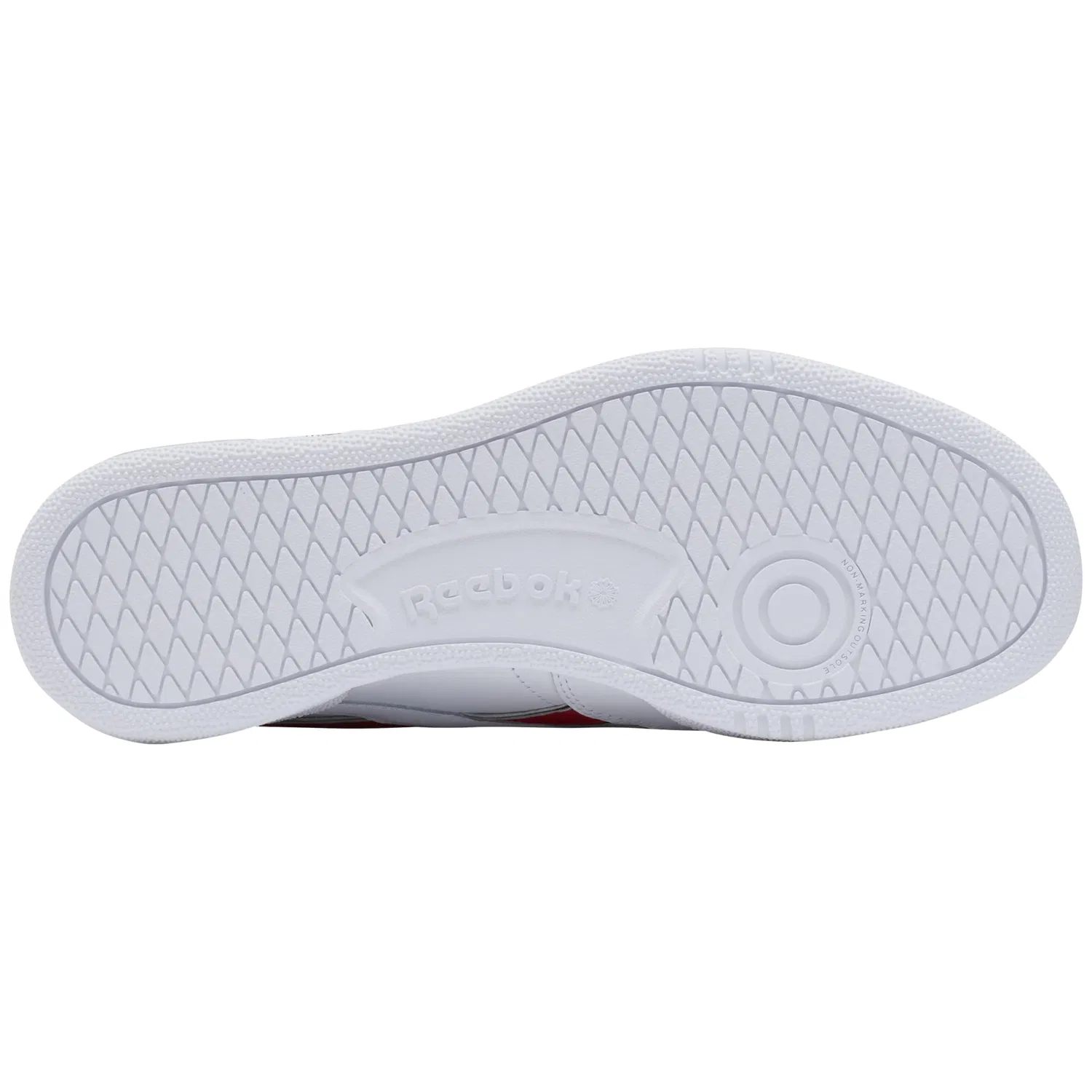 Детские кроссовки для мальчиков Club C Revenge Reebok, White Red Black Carrier — фото 2