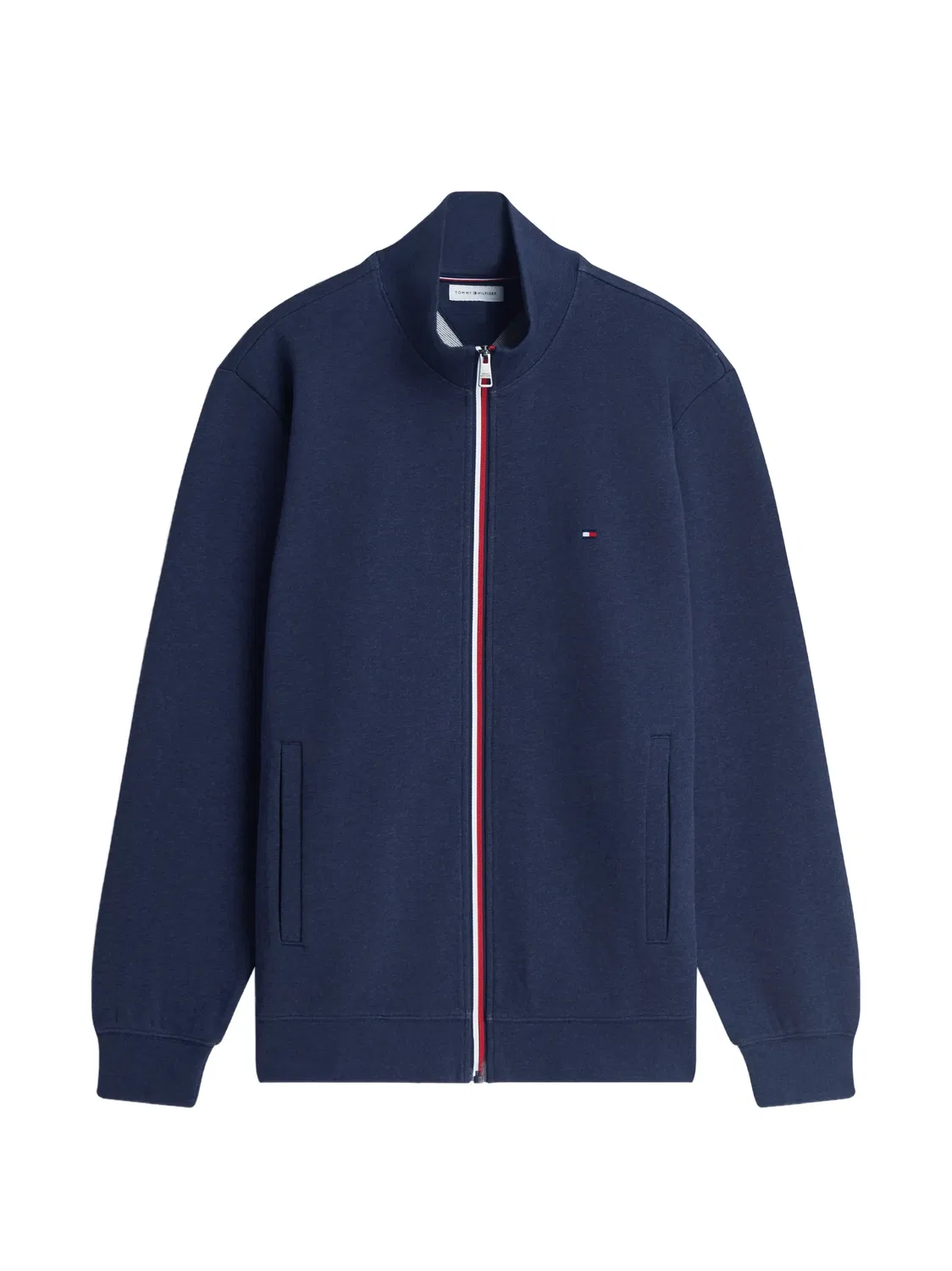 Куртка-трек на молнии синяя Tommy Hilfiger, синий