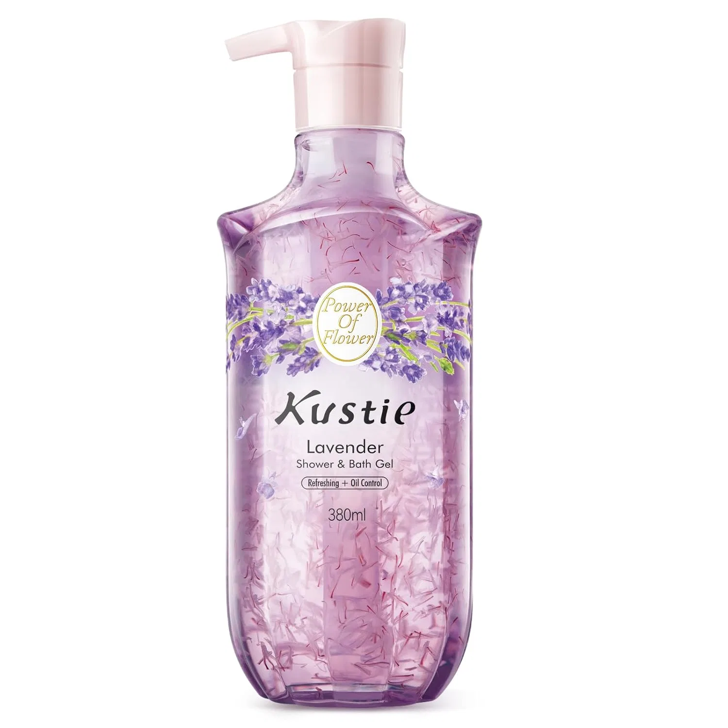 Гель для душа Lavender, Kustie, 380 мл, Violett