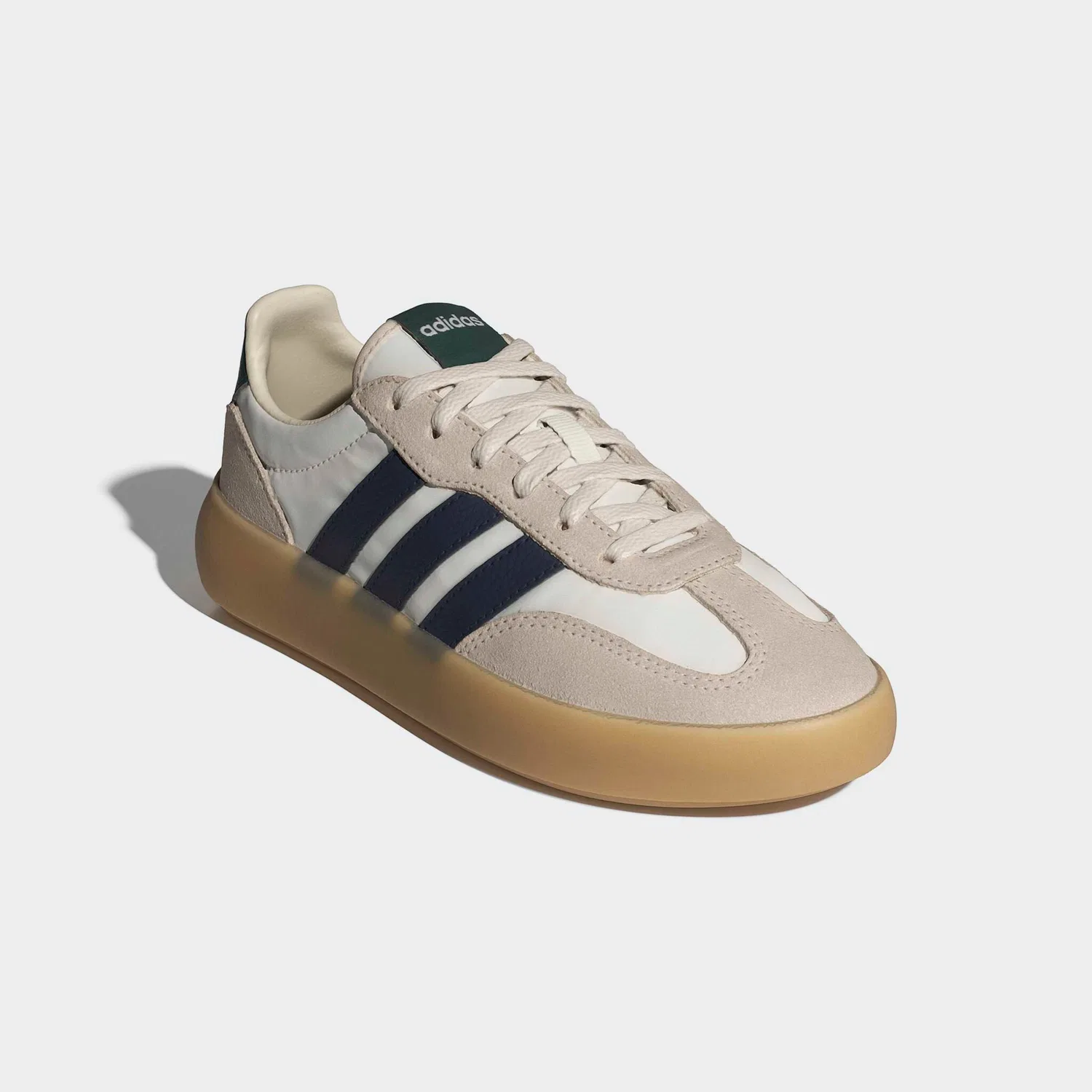 Детские кроссовки с T-Toe дизайном Adidas Sportswear, Off White/Collegiate Navy/Collegiate Green